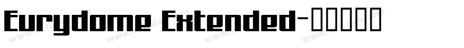 Eurydome Extended字体转换